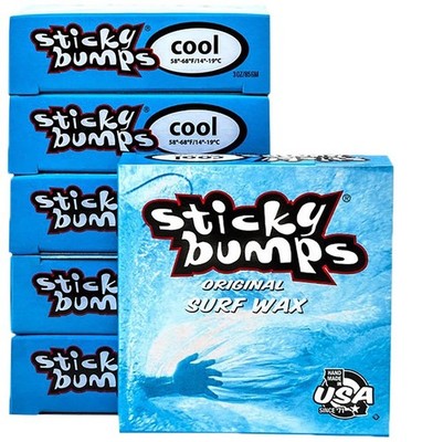STICKY BUMPS Surf Zubehör ORIGINAL Wachs cool Surfboardbag Finnen Wachs Leash Tr