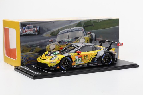 1:18 IXO Porsche 911 RSR #72 24h LeMans 2021 HubAuto Racing diecast - Picture 4 of 5
