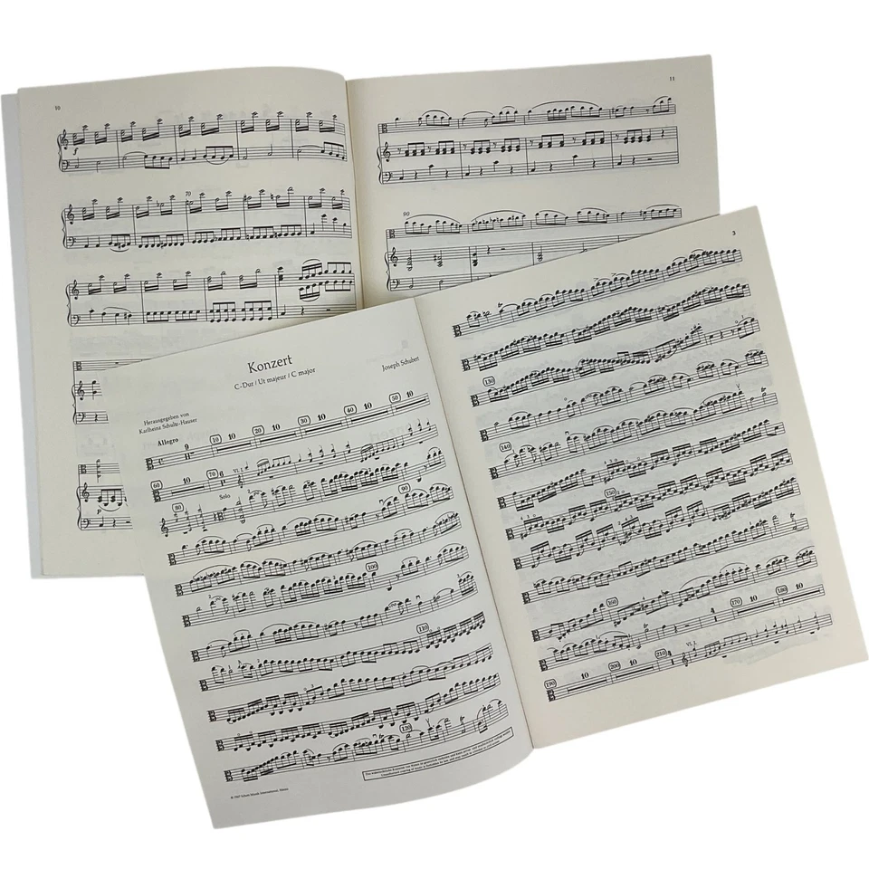 Schubert Konzert for Viola and Orchestra C Major VAB 27 Sheet Music Schott Music - Image 4 of 4