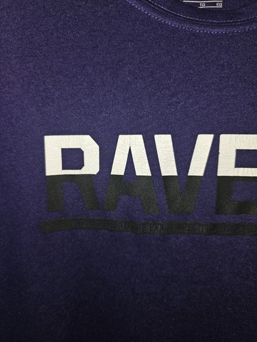 Nike Baltimore Ravens Training Dri-Fit Xl Womens Purple Graphic Logo Tshirt NFL - Picture 2 of 13