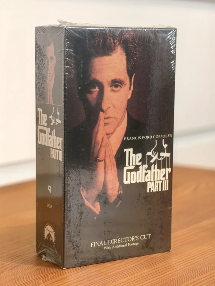 The Godfather Part III Final Director's Cut (Der Pate 3) Al Pacino VHS NEU OVP - Bild 2 von 4