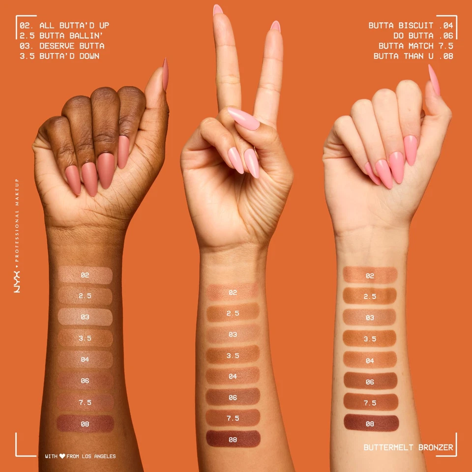 Buttermelt Bronzer 017Oz 8 Shades Long Lasting Sun Kissed Glow Makeup - Image 4 of 4