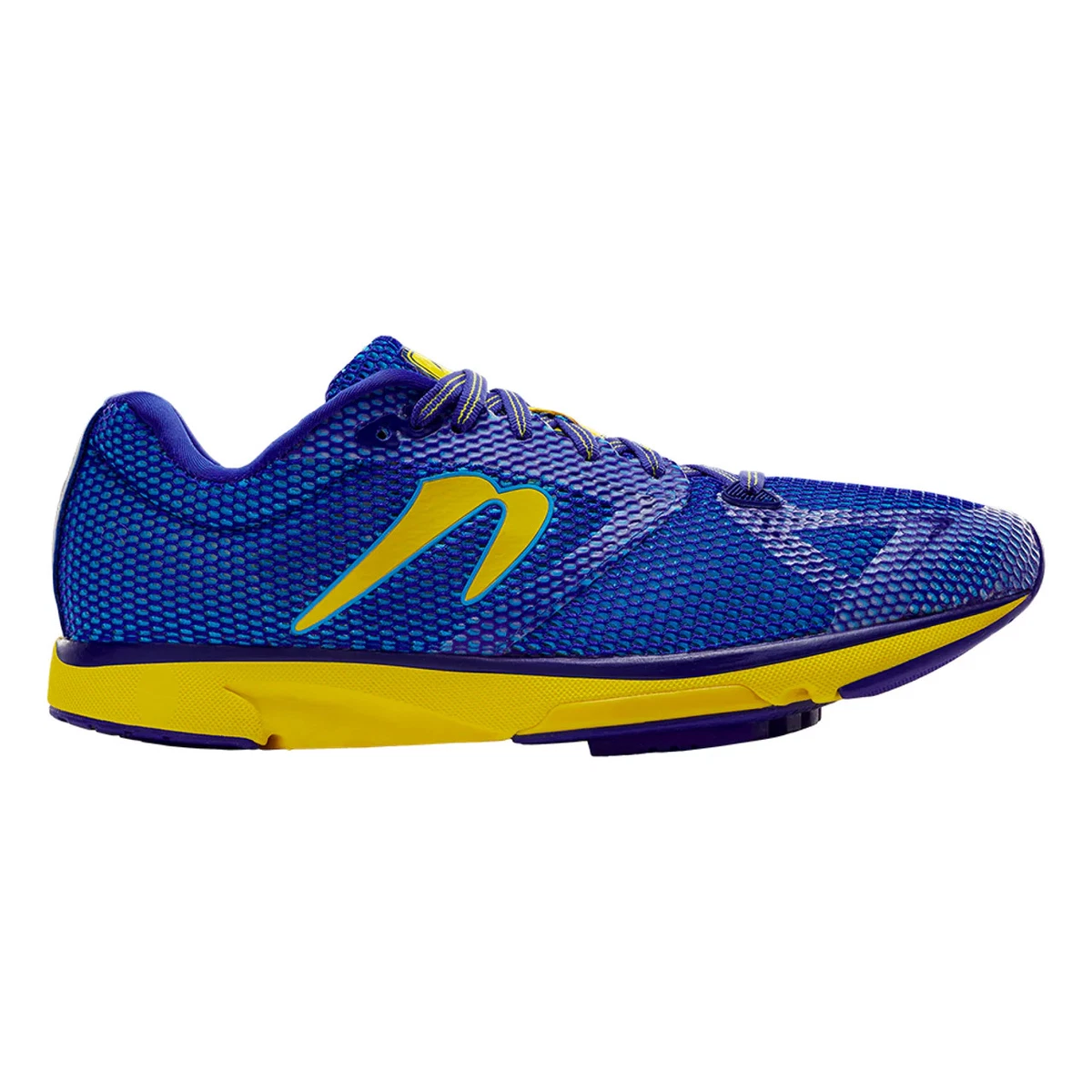 Newton Gravity Running Shoes Blue Green Yellow W000212 Mens 8.5 Low Top Mesh Newton Mens Size 9.5 Gravity Blue/Green Lace | Mercari main image 3