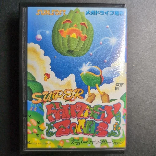 Super Fantasy Zone Mega Drive Video Game Software Japan Import