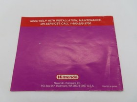 NES Wario's Woods / Manual Tested