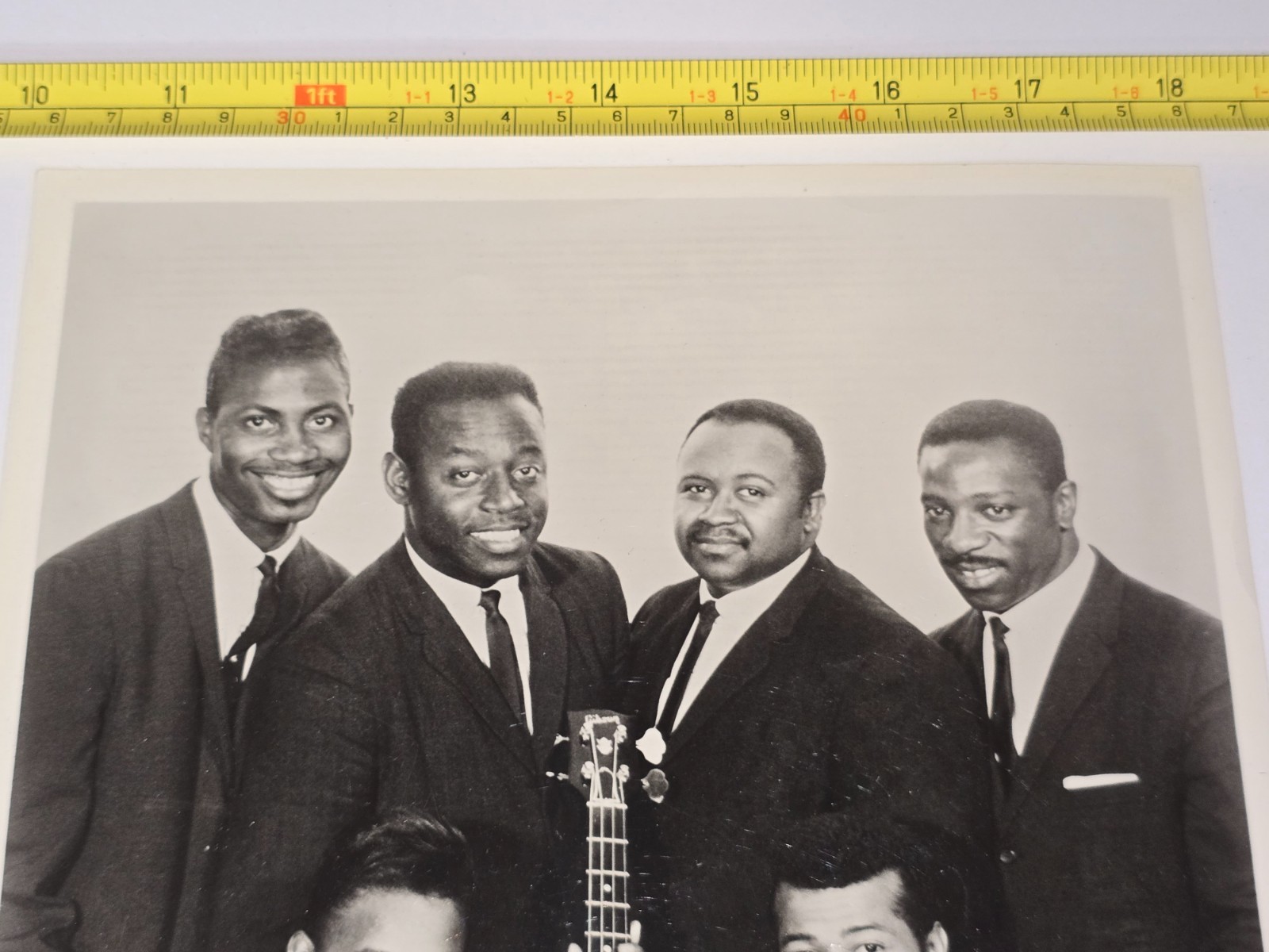 THE GOLDEN KEYS 8X10 PRESS PHOTO SOUL GOSPEL OAKLAND R&B MUSIC FUNK VTG GUITAR