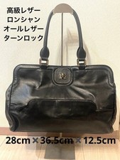 Leather Longchamp Le Pliage Cuir All Leather Tote Bag 21a