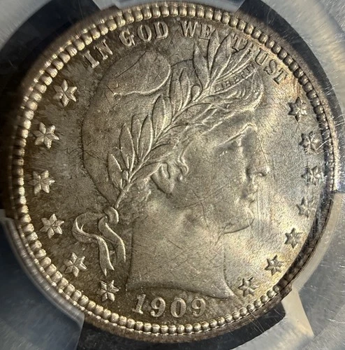 1909 PCGS MS65 Barber Quarter 25c