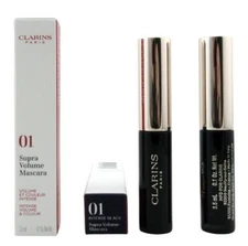 Clarins Supra Volume Mascara  # 01 Intense Black 3.5 ml./ 0.1 oz