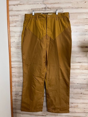 Gamehide Men's Canvas Brush Pants Size 38 Brown Outdoor Hunting Workwear Durable - Picture 1 of 3