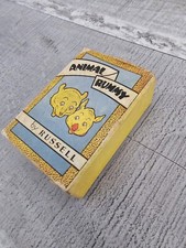 VTG 1939 Russell Animal Rummy Vol V Big Little Playing Card Game