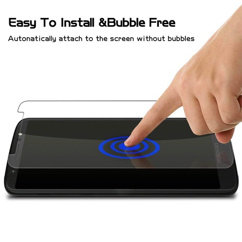 2 PACK 9H Tempered Glass Screen Protector Moto G05 G15 G75 G24 G04 G85 G54 G55 - Picture 2 of 13