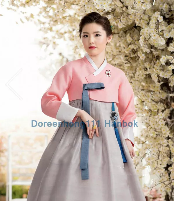 Hanbok Dress Custom Made Korean Traditional Woman Hanbok Korean