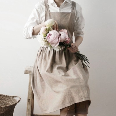 Women Bib Apron Cotton Linen Pinafore Dress Cafe Kitchen Cooking Florist Retro | eBay Women Bib Apron Cotton Linen Pinafore Dress Cafe Kitchen Cooking Florist Retro | eBay