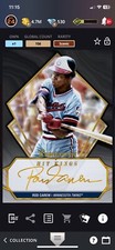 TOPPS BUNT 2022 ROD CAREW ICONIC 156cc BLK HR KINGS RELIC, TWINS [DIGITAL CARD]