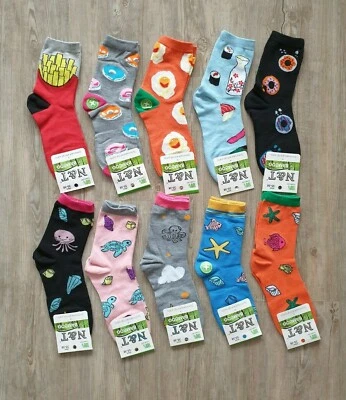 Reduziert! Damen Mädchen Socken lustige bunt Socken Strümpfe Motiv BAMBOO 35-41