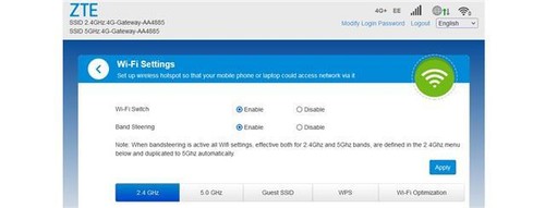 UNLOCKED ZTE MF286D 4G 600MBPS WIFI ROUTER. 2 x TEL PORTS + BRIDGE MODE - Picture 7 of 7