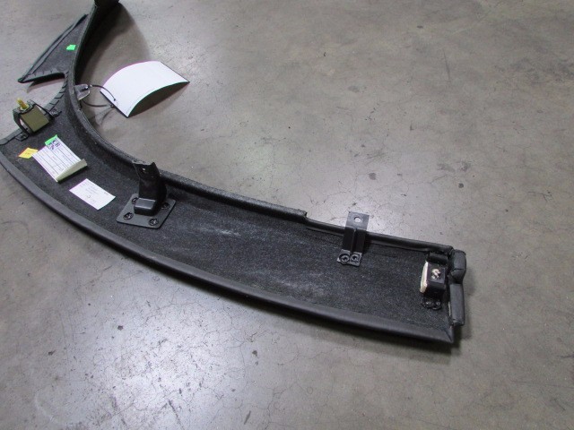 Lamborghini Gallardo, LH, Left Dash Trim Panel, Black, Used, P/N 400858345B