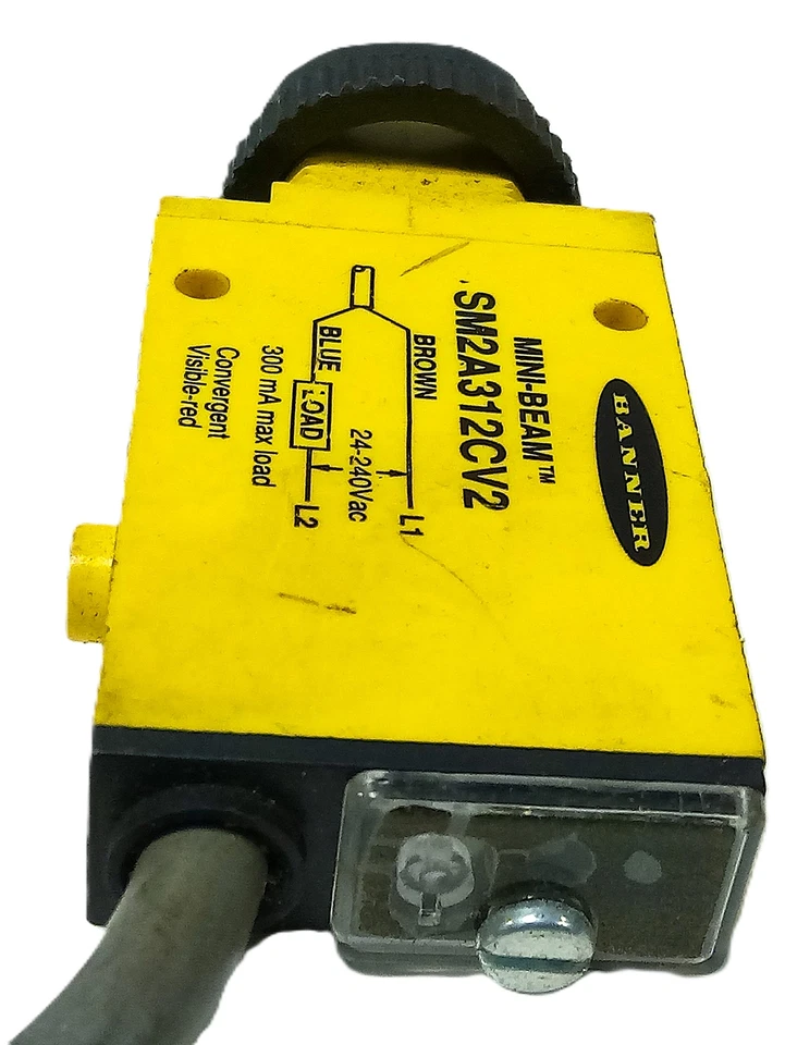 Banner Engineering SM2A312CV2 26185 24-240 V AC Photelectric Emitter - Image 3 of 4