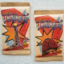 Magic: The Gathering Unhinged Sealed Collectible Card Game Packs for sale -  eBay