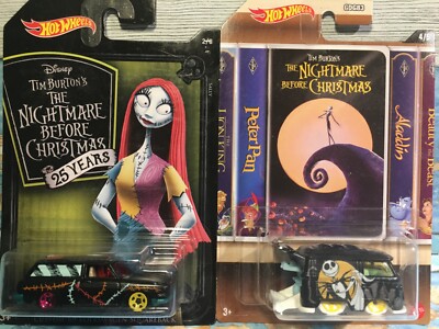  Hot Wheels LOT* Nightmare Before Christmas Sally 69 VW Squareback & Kool Kombi