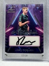 Josh Coburn Auto 2022 Leaf Ultimate Soccer 12/18