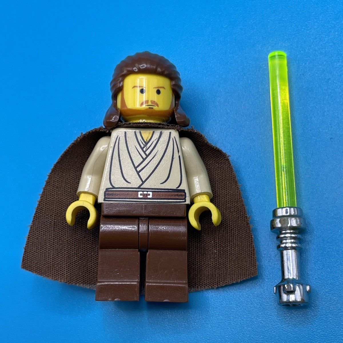 Lego Star Wars Qui-Gon Jinn Minifigure 7101 7121 7161 7171 7204 | eBay