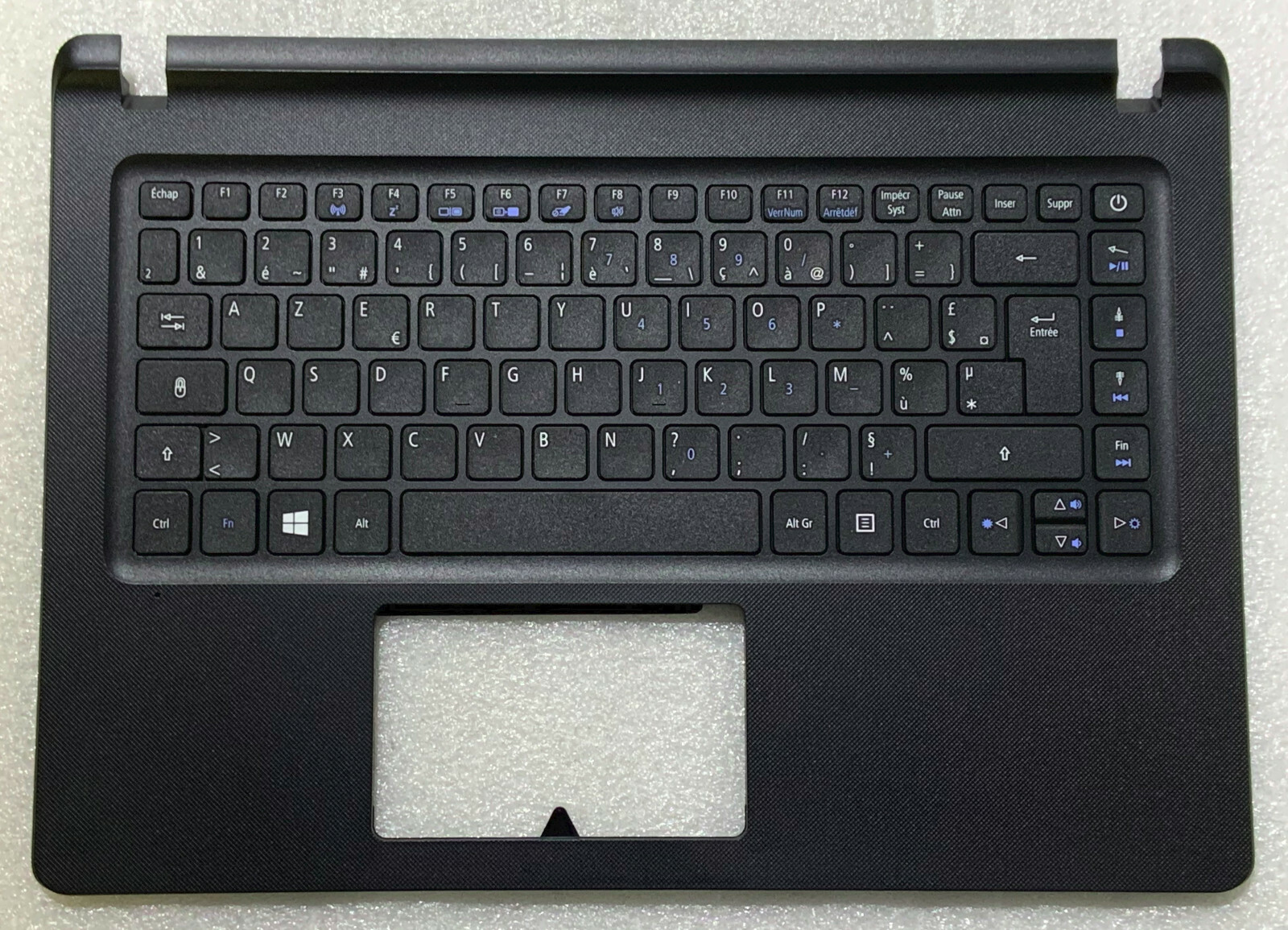 Clavier AZERTY Acer Aspire ES1-432 avec Topcase Noir pour le Télétravail