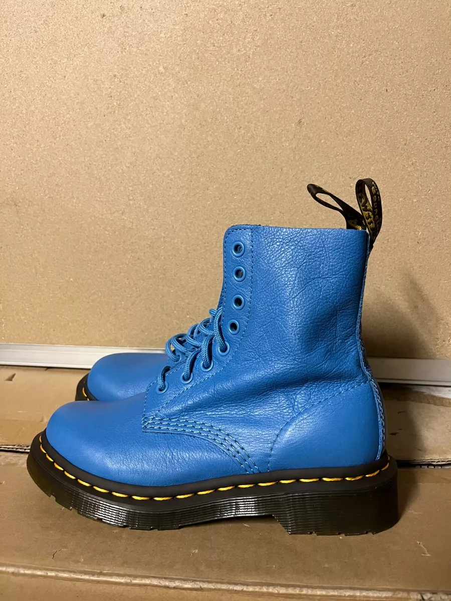 Blue doc martens clearance womens