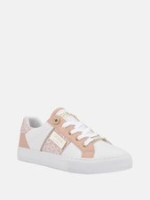 Guess GFLOOM Pink And White Trainers Brand New With BOX and Bag