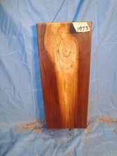  1973 Black Walnut board lumber craft wood 16"L 7 1/4"W 1 7/16"T