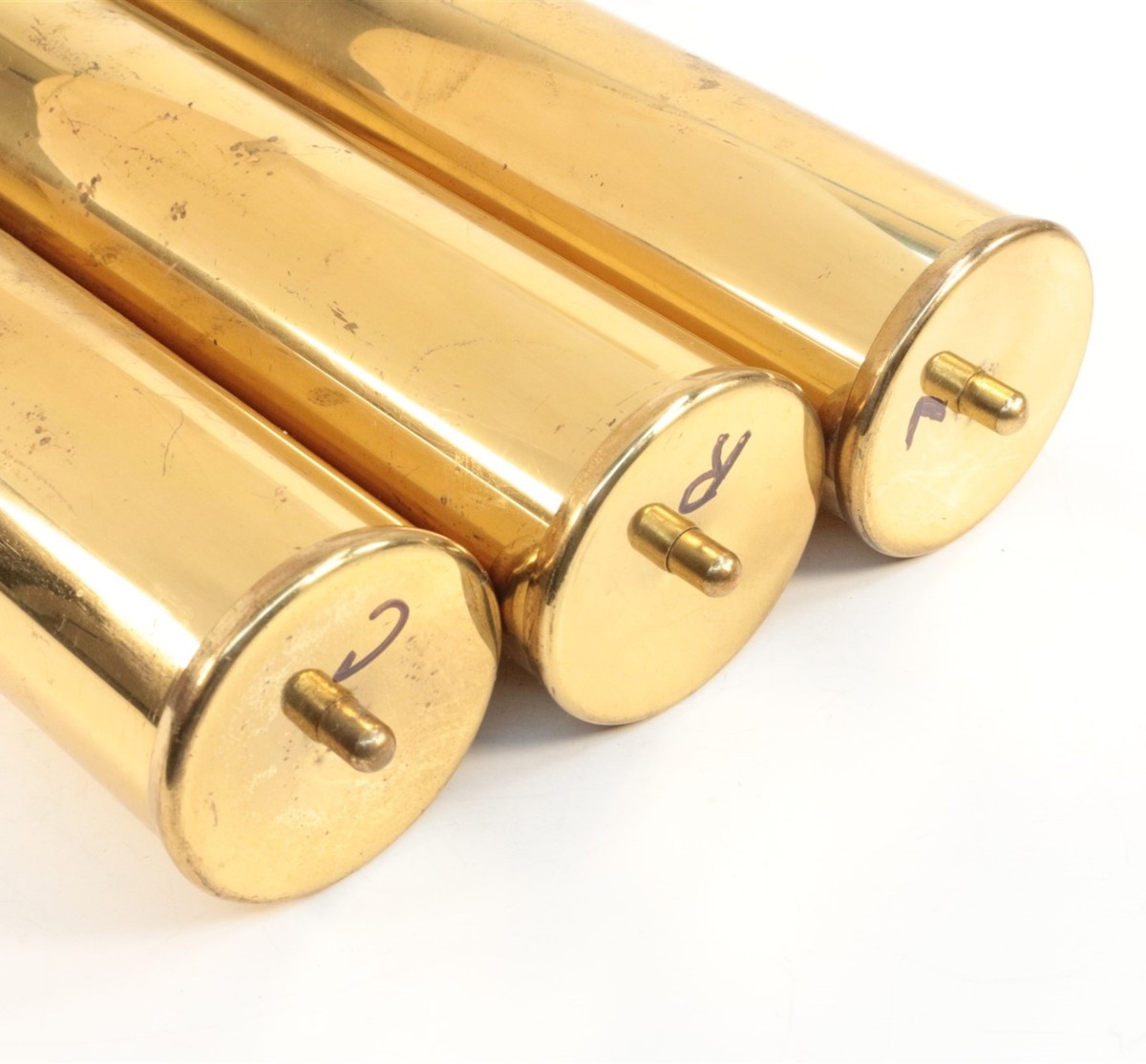 Grandmother or Grandfather Clock Weights 9-11/16 inches Set of