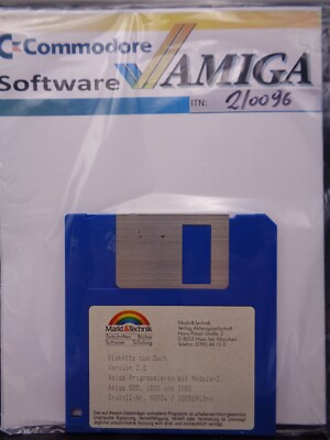 COMMODORE AMIGA -- PROGRAMMING WITH MODULE-2: FLOPPY DISK TO BOOK (MARKET & TECHNOLOGY)