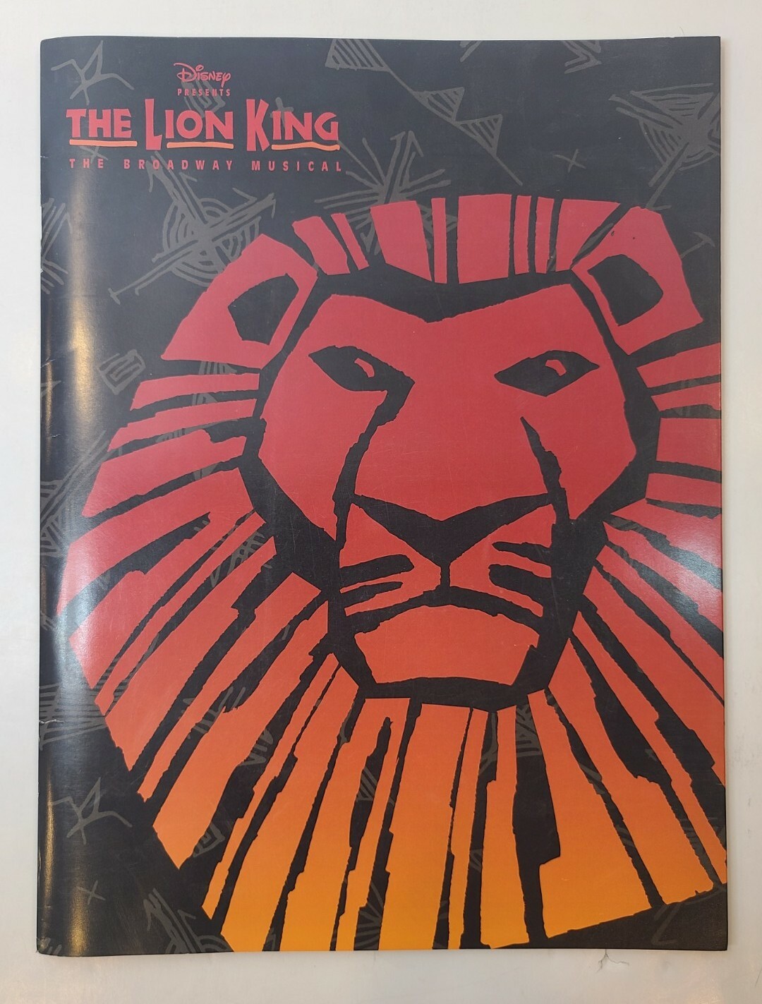 Disney The Lion King The Broadway Musical Information Booklet 1997 w