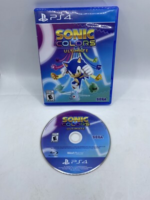 PS4 - Sonic Colors Ultimate Standard Edition - Sony PlayStation 4 - No Manual 