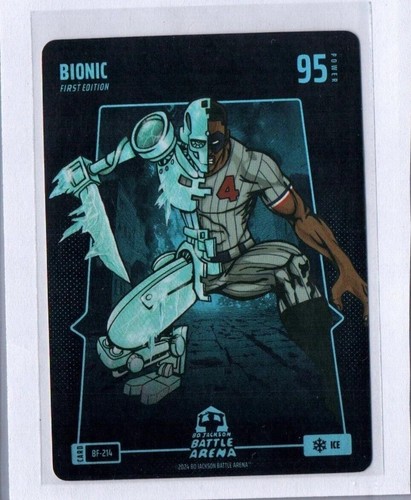 Bo Jackson Battle Arena- Bionic Battlefoil Ice Foil BF-214 Carlos Correa