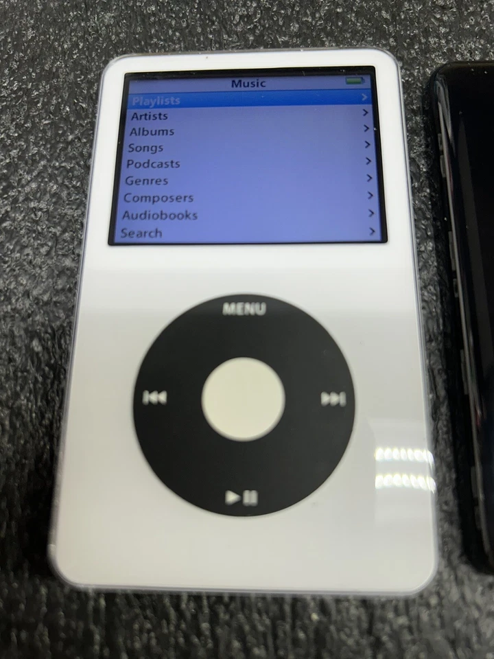 APPLE iPOD CLASSIC 55th Blanco 128GB SSD Wolfson DAC Excelente Grado A G3D Foto 2 de 2