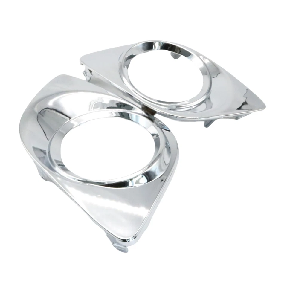 Parachoques delantero izquierdo y derecho moldura de luz antiniebla cromada para Toyota Venza 2009-2012 Foto 4 de 4