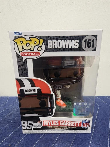 Funko Pop! Football Myles Garrett #161 NFL Cleveland Browns 2021 Dawg Pound NEW