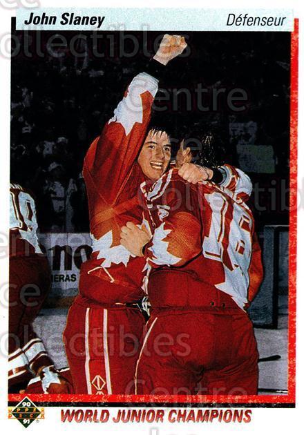 1990-91 Upper Deck French #457 John Slaney