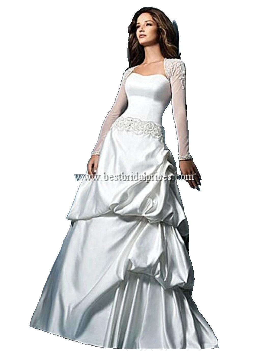 Silk Embroidery Wedding Dresses