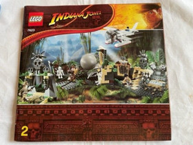 LEGO Indiana Jones Temple Escape #7623 - 100% Complete w/Manual