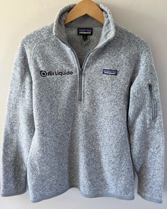 gray patagonia pullover
