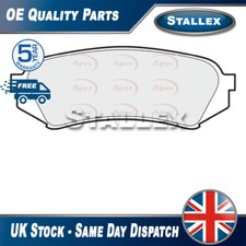 Fits Toyota Land Cruiser Amazon 4.2 TD 4.7 Brake Pads Set Rear Stallex