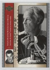 2003-04 Upper Deck Mr Hockey's Memorable Moments Gordie Howe #GH21 HOF uk2