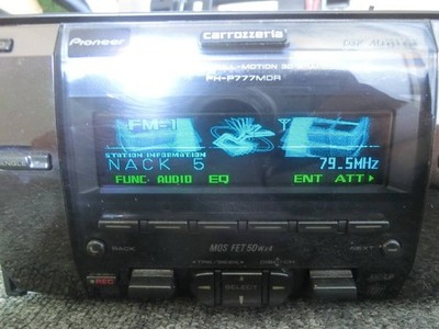 Pioneer Carrozzeria FH-P777MDR 2DIN Car Audio CD MD Player DSP