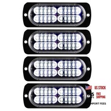 12-24V 20-LED Super Bright Emergency Strobe Warning Caution Hazard White