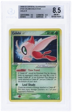 2006 Pokemon Ex Crystal Guardians Celebi Gold Star Holo #100 BGS 8.5
