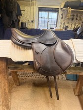 Fairfax Harry Meade Monoflap XC Jump Saddle Brown, 17.5”