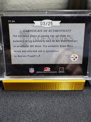 2005 Playoff Absolute Memorabilia - Marks of Fame Ben